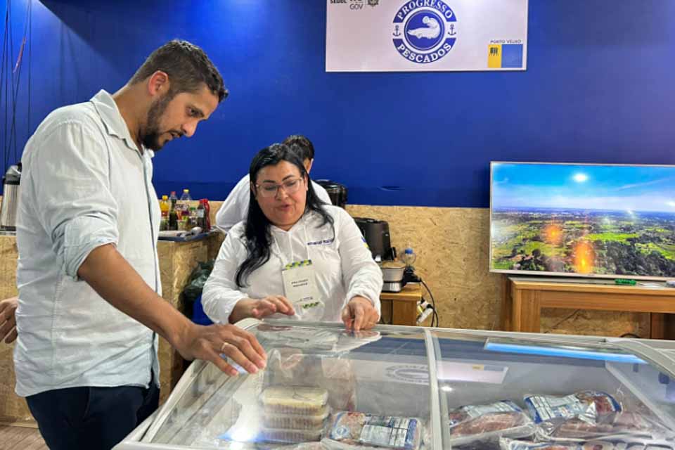 Agroindústria de pescado de Porto Velho marca presença na Rondônia Rural Show
