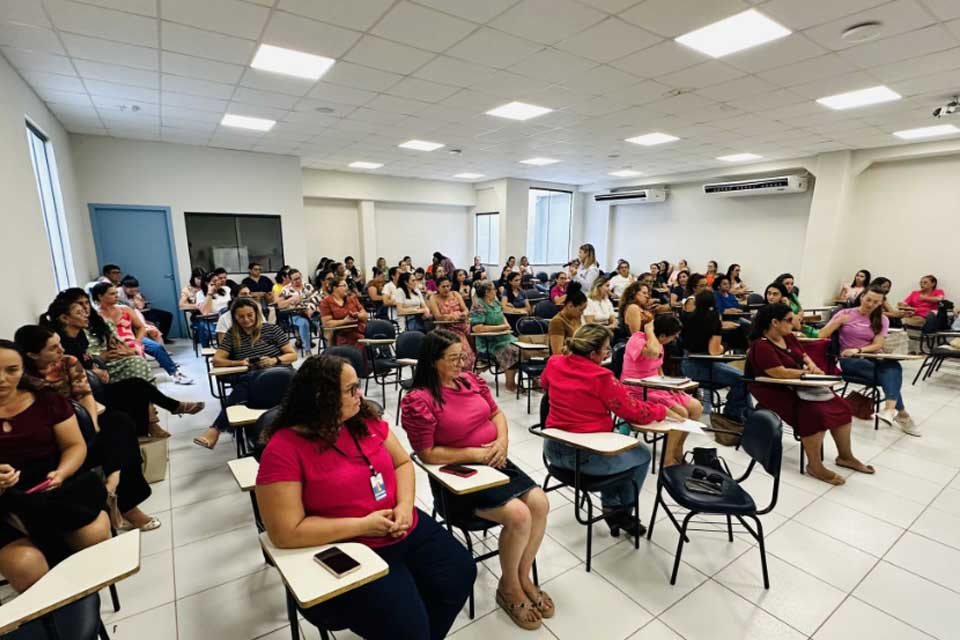 Professores e gestores participam de capacitação regional com foco em ensino, aprendizagem e valorização docente