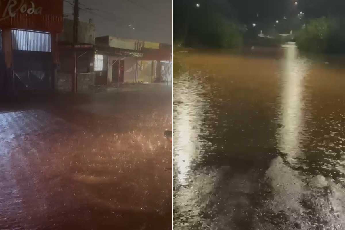 Chuva intensa volta a provocar alagamentos e expõe histórico problema de drenagem em Porto Velho