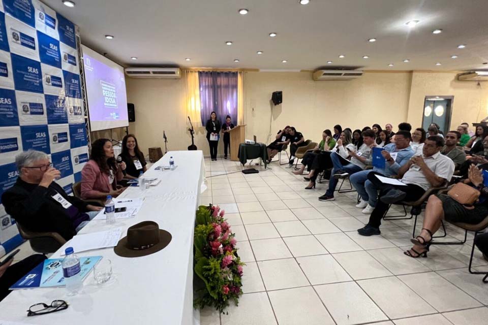 Fortalecimento da política de proteção à pessoa idosa é discutida em Rondônia em Encontro Estadual