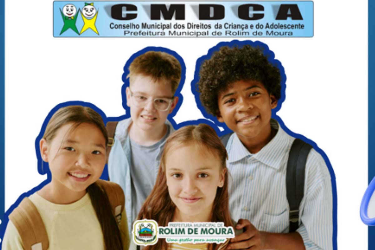 Prefeitura de Rolim de Moura lança edital para eleição do CMDCA – BIÊNIO 2026/2028