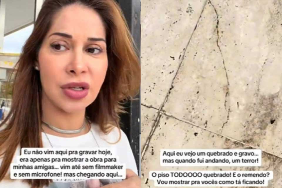 Maíra Cardi encontra piso de R$ 2 milhões danificado e dispara: “Parece brincadeira”