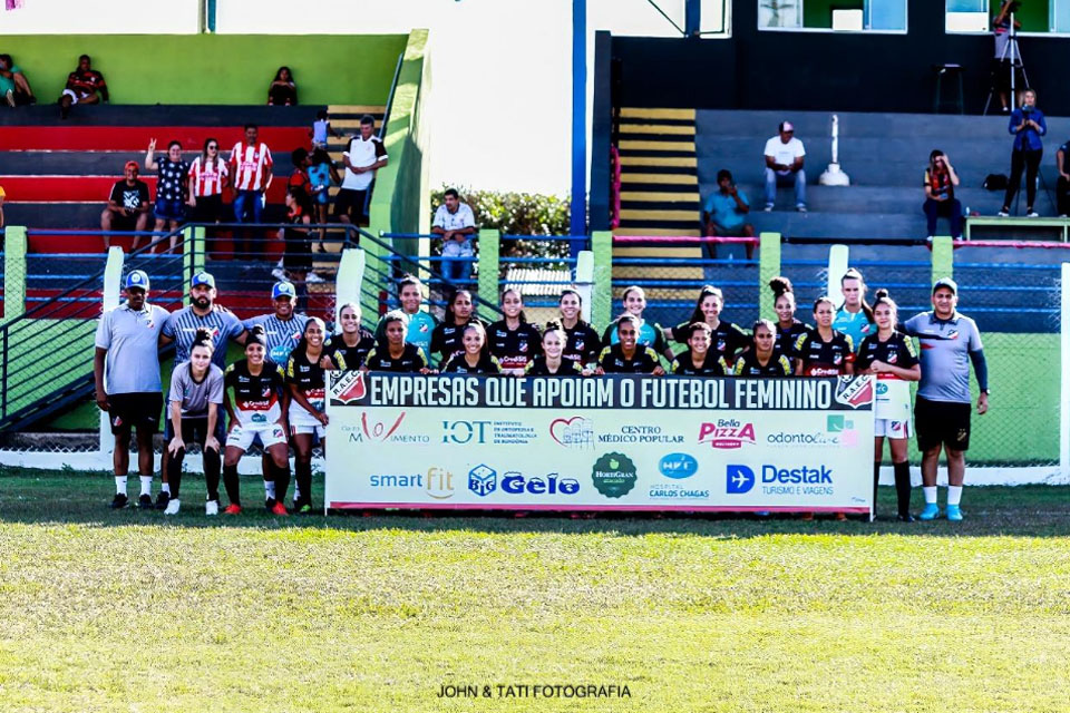 Real Ariquemes vence o Cefama e mantém a liderança do grupo D no Brasileirão Feminino A2