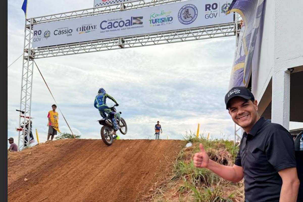 Cássio Gois impulsiona o turismo em Rondônia e Campeonato Estadual de Motocross reúne multidões
