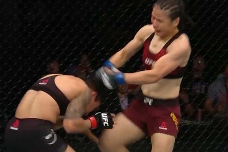 VÍDEO - Jéssica Bate-Estaca é nocauteada por chinesa e perde o cinturão do UFC