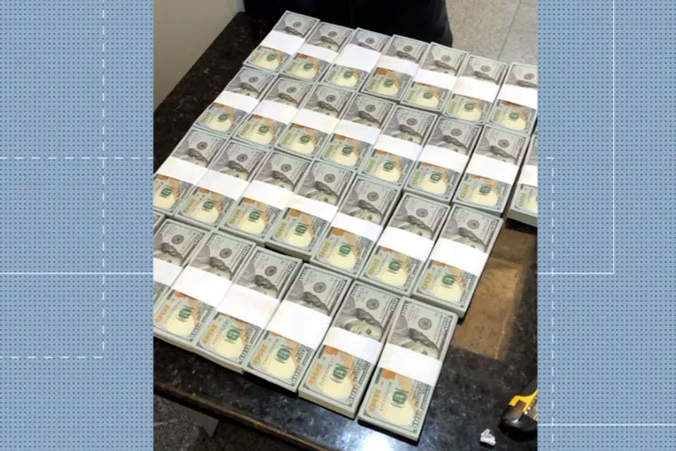 Coreano é preso com US$ 300 mil em fundo falso de mala no Aeroporto de Foz do Iguaçu, diz PF