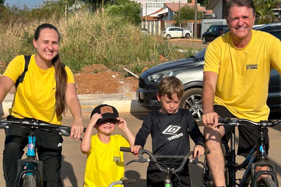 Deputado Luizinho Goebel e Prefeitura municipal realizam ação “Momento Criança” em Vilhena