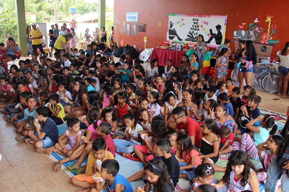 Detran Rondônia promove festa e educação de trânsito no Dia das Crianças em comunidade carente de Porto Velho
