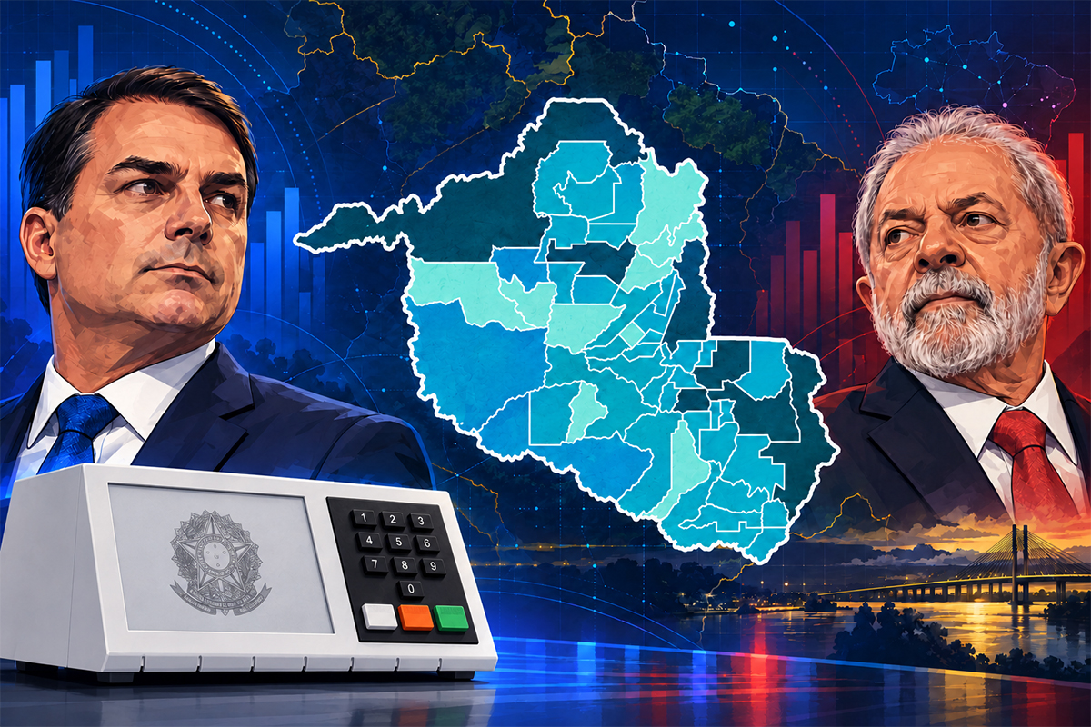 Mapa detalha votação para presidente em cada município de Rondônia nos dois turnos