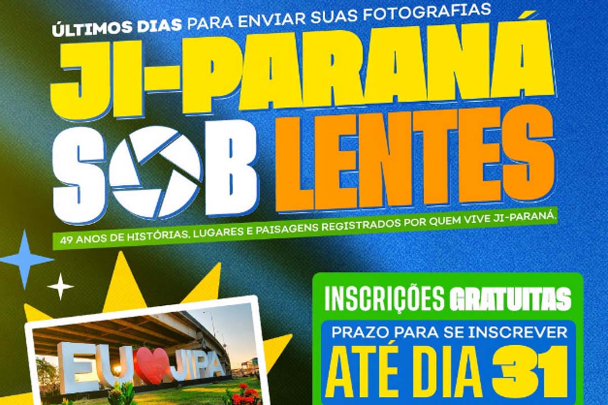 Inscrições para concurso de fotografia 