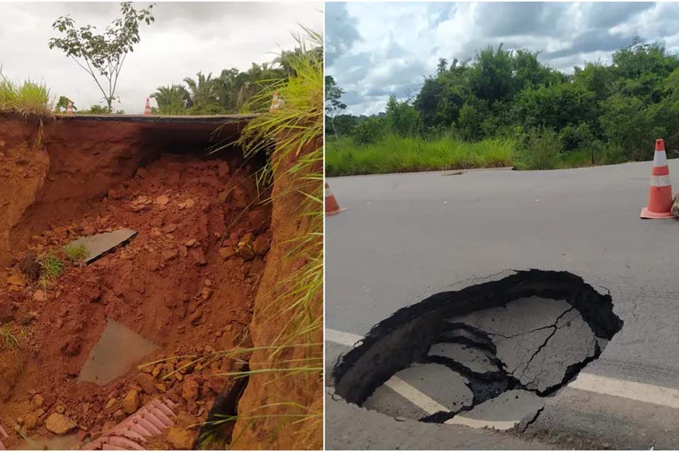 Acre fica isolado por via terrestre após bloqueio em estrada de Rondônia; confira o anúncio da PRF