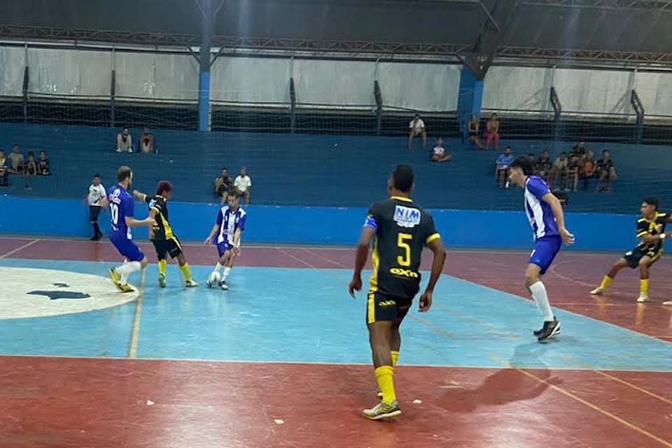 46ª Taça Alvorada de Futsal entra na segunda fase com jogos decisivos em Ji-Paraná