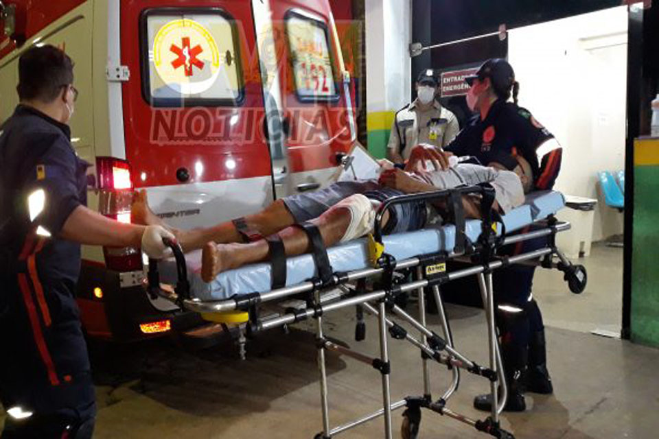 Motociclista é baleado após ter moto roubada na zona sul de Porto Velho