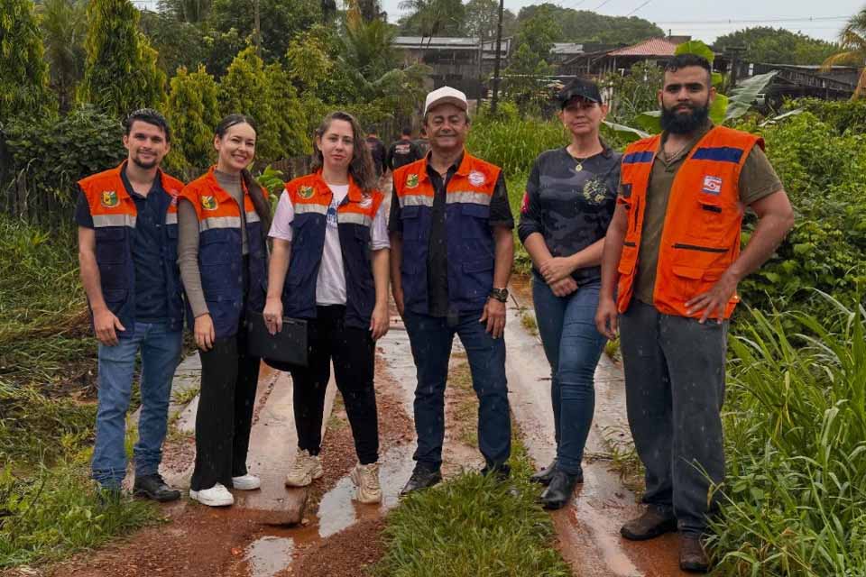 Prefeitura monitora e age após fortes chuvas da madrugada desta quarta-feira