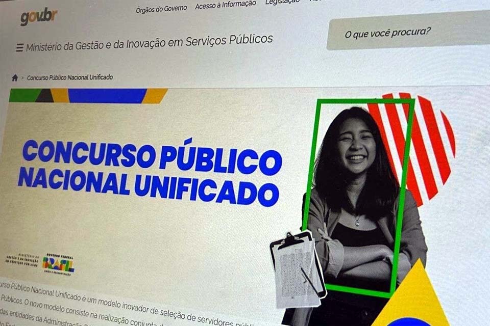 Inscrições para Concurso Público Nacional Unificado começam nesta sexta-feira