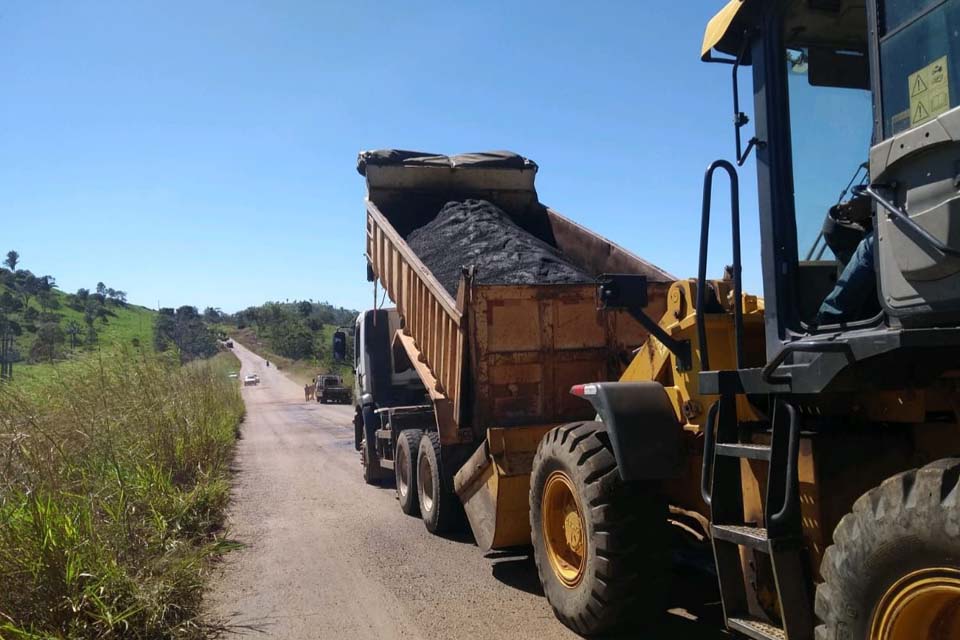 Departamento Estadual de Estradas de Rodagem finaliza recuperação da RO-470