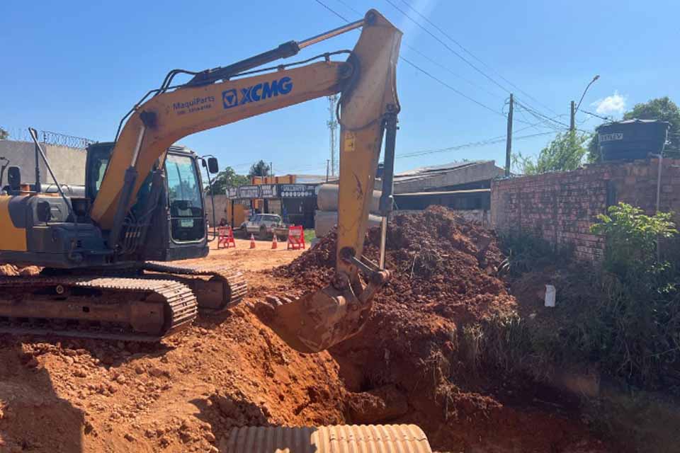 Obra de drenagem transforma realidade de moradores no bairro Lagoinha