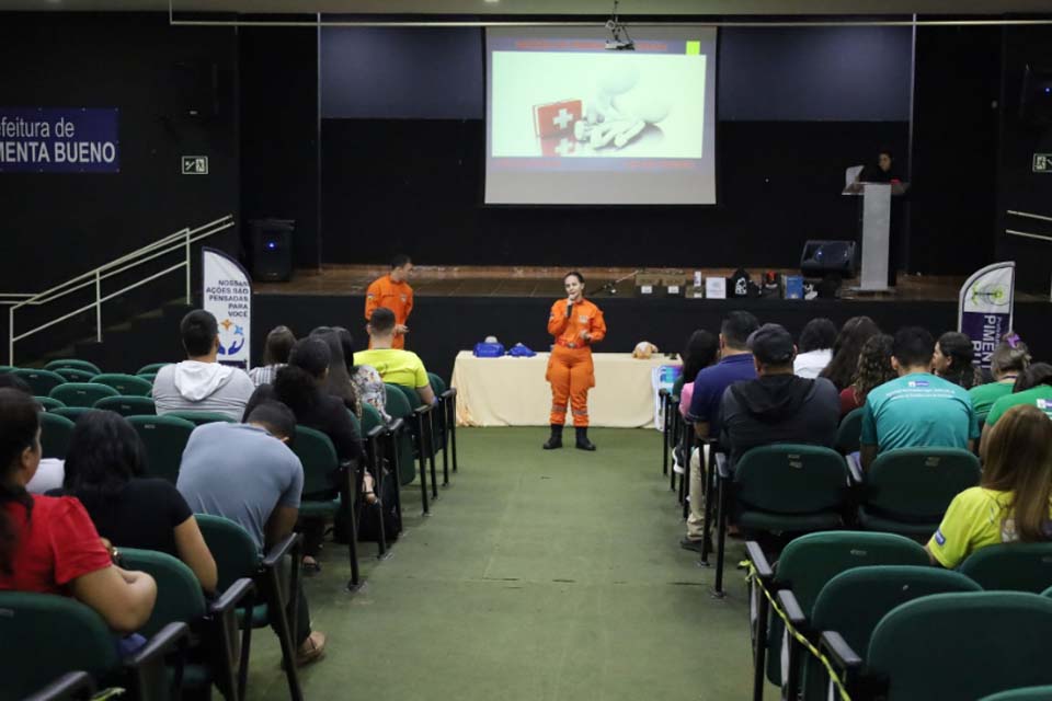 Prefeitura de Pimenta Bueno realiza Semana Interna de Prevenção de Acidentes de Trabalho