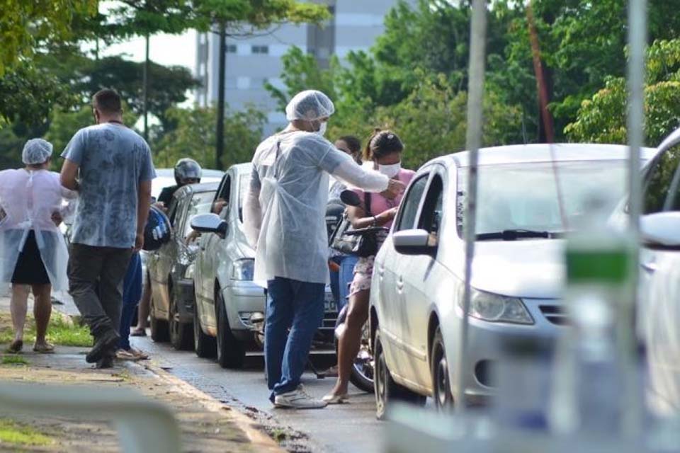 Vilhena promove testagem de Covid-19 em ação drive-thru nesta terça-feira, 30