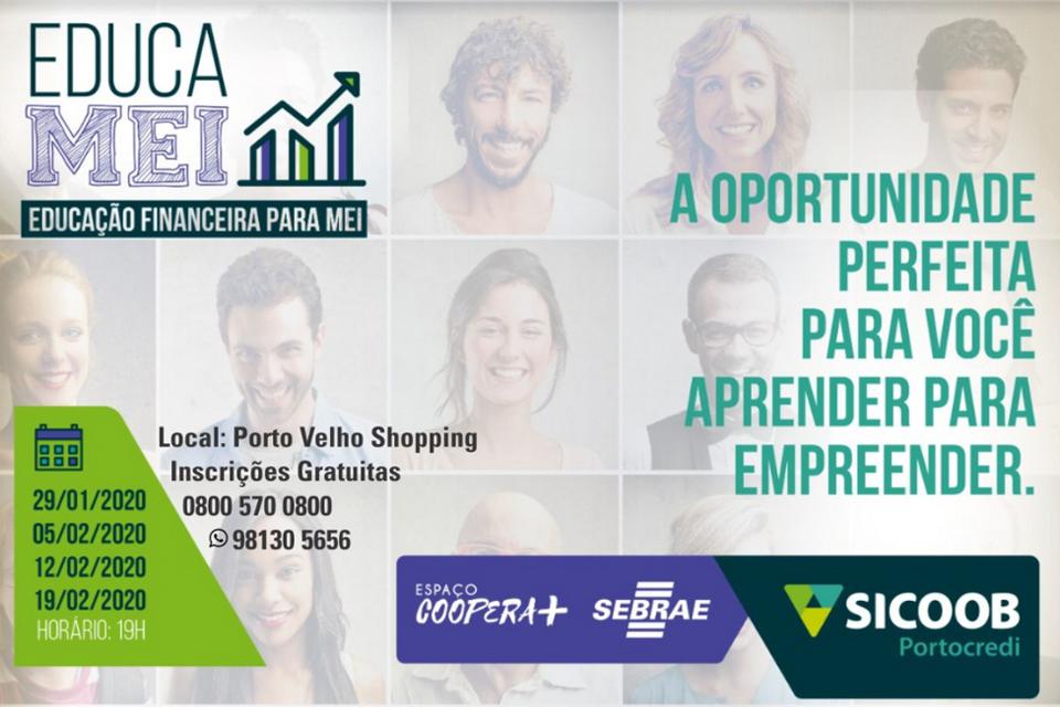 Educação Financeira, Portocredi e Sebrae oferecem curso gratuito para MEI