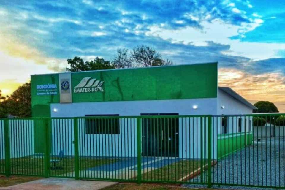 Governo entrega novo escritório local da Emater-RO em Itapuã do Oeste revitalizado e modernizado