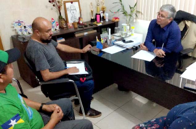 Semasf reúne representantes da Fiero e dos Catadores de Materiais Recicláveis