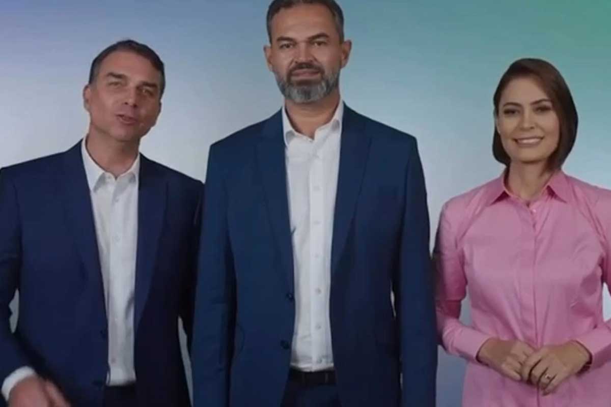 Michelle e Flávio Bolsonaro reforçam apoio a Bruno Scheid: “Aqui em Rondônia, é o nosso senador”