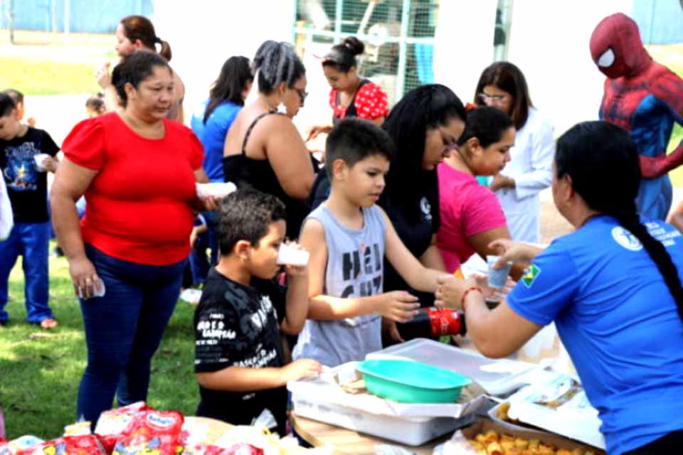 Judô, brincadeiras e muita diversão marcam ação especial do Cero em comemoração ao Dia das Crianças