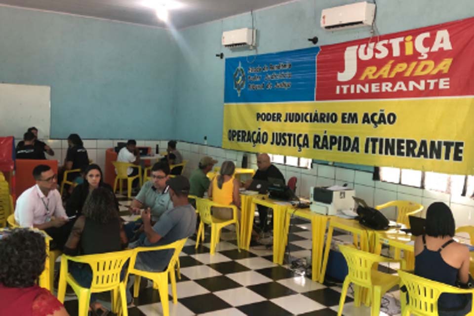 Operação Justiça Rápida Itinerante leva serviços jurídicos à Zona Sul de Porto Velho