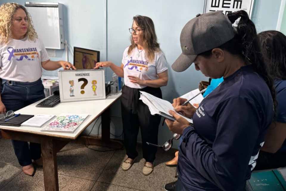 Agentes comunitários de saúde são capacitados para enfrentamento ao diabetes e hanseníase em Porto Velho