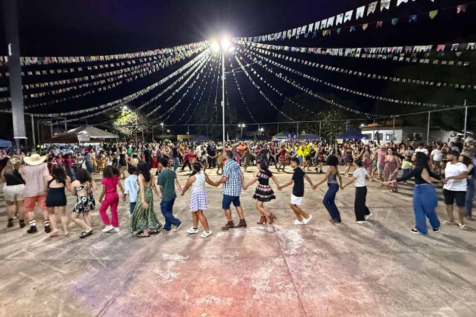 4ª Festa Junina de Pimenta Bueno celebra a cultura com alegria e tradição