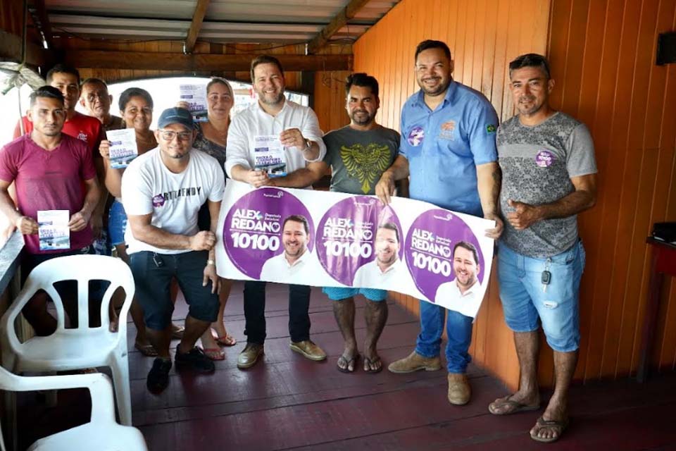 Candidato a reeleição Deputado Alex Redano é autor da lei que impede a destruição de máquinas e dragas aprendidas