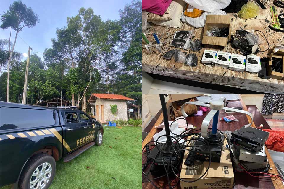Polícia Federal em Rondônia deflagra operação em combate à extração ilegal de madeira em terras da União
