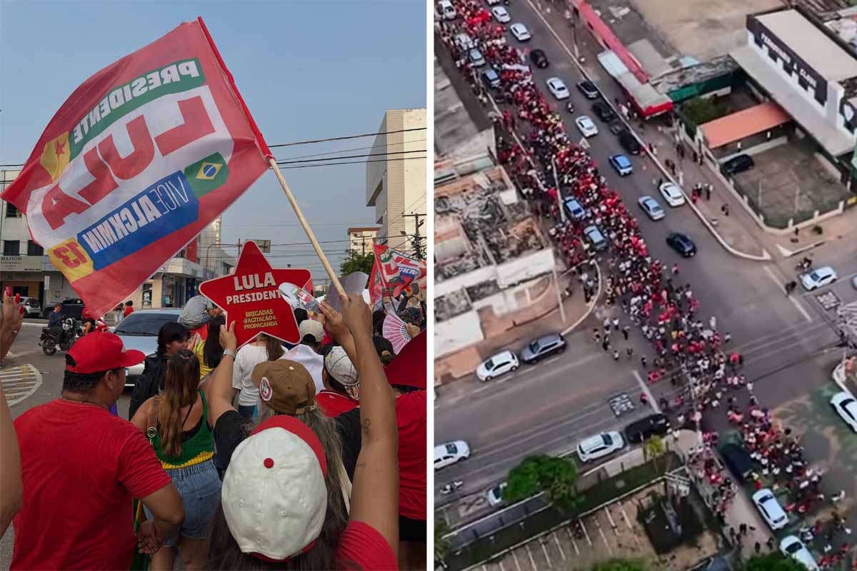 Marcha pró-Lula reúne milhares em Porto Velho; Fátima Cleide diz não se lembrar de ato semelhante