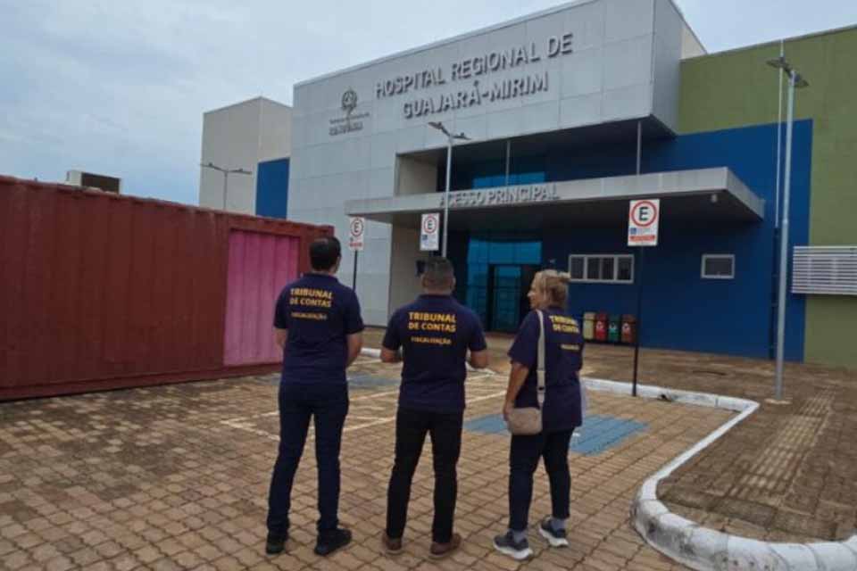 TCE-RO fiscaliza hospitais constata boas práticas e desafios para melhorar atendimento à população