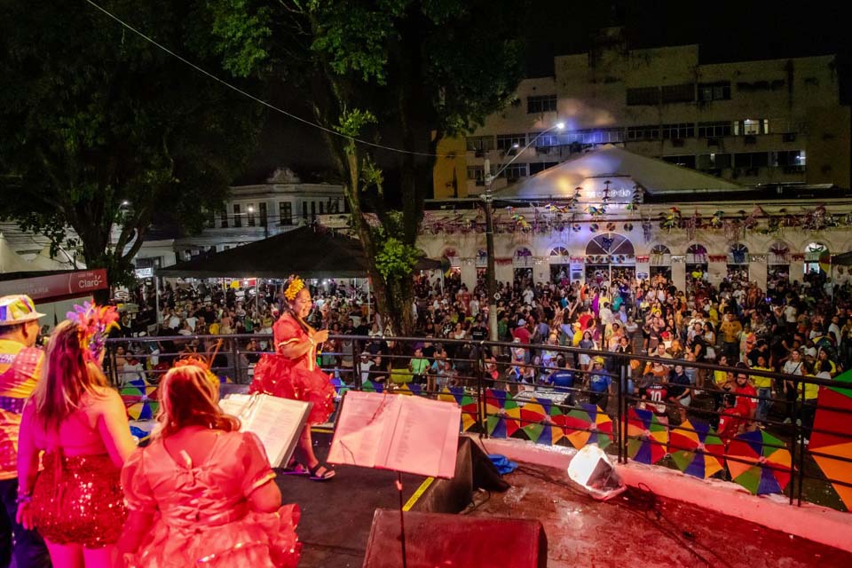 Baile Municipal marca a abertura do Carnaval 2024 em Porto Velho