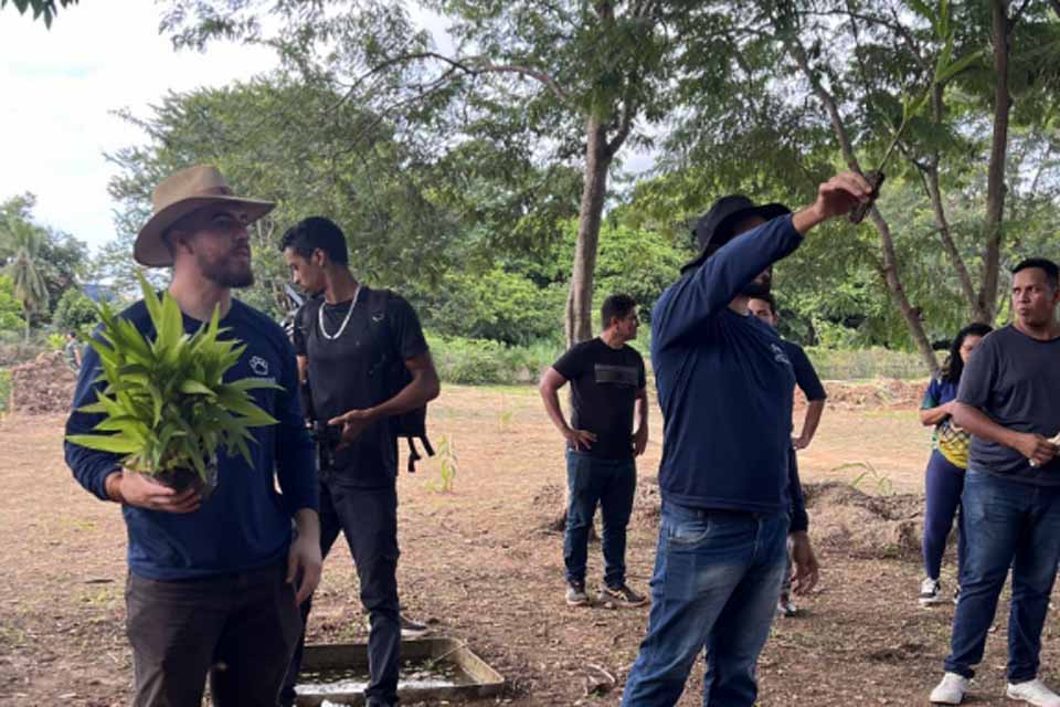 Ação de plantio no IFRO reforça compromisso ambiental da Prefeitura de Porto Velho