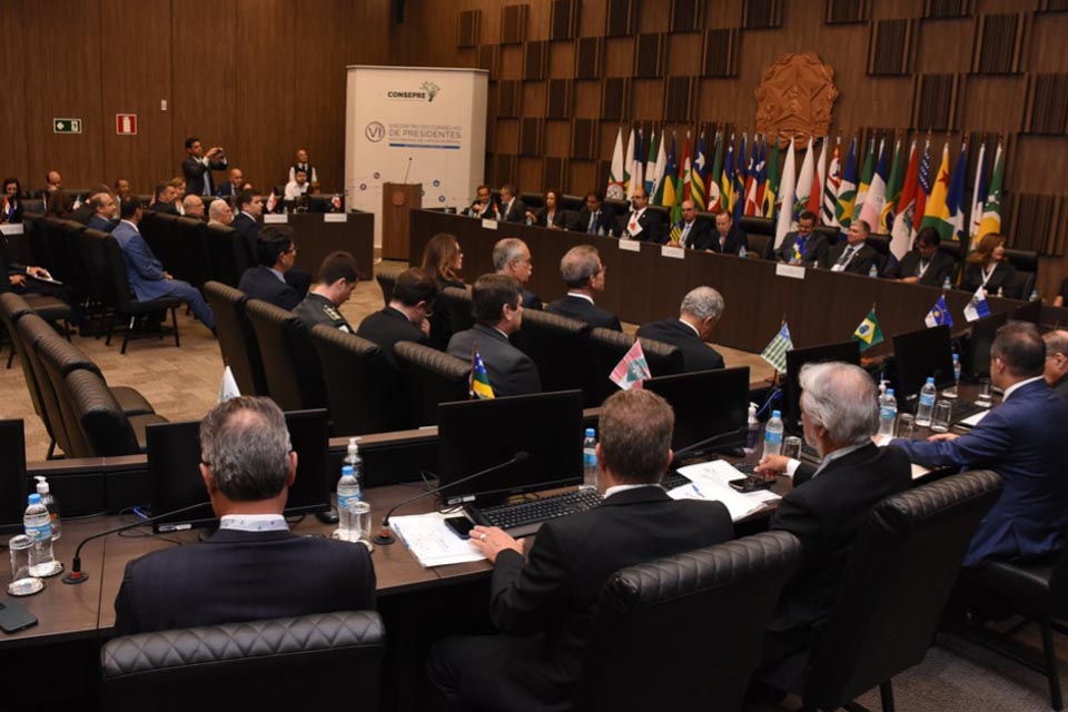 Presidente do TJRO participa do VI Encontro do Conselho de Presidentes dos Tribunais de Justiça do Brasil, em MG