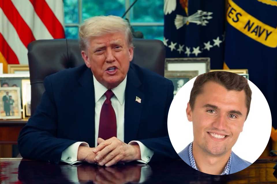 Donald Trump pede pena de morte para suspeito de assassinar Charlie Kirk