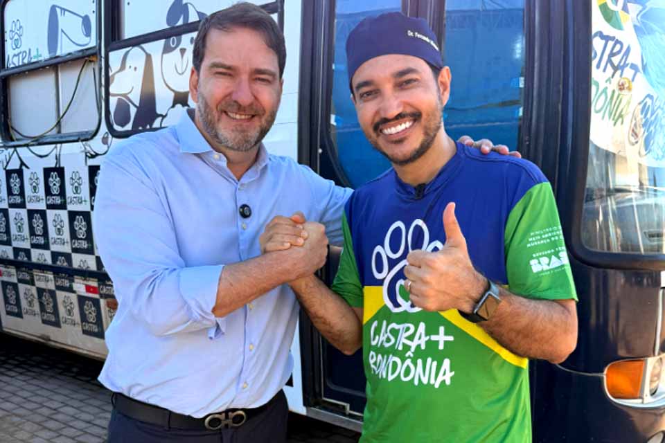 Deputado Alex Redano acompanha programa Castra+Rondônia em Ariquemes