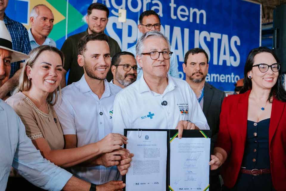 Prefeitura de Ji-Paraná lança programa “Agora Tem Especialidades” com presença do ministro da Saúde