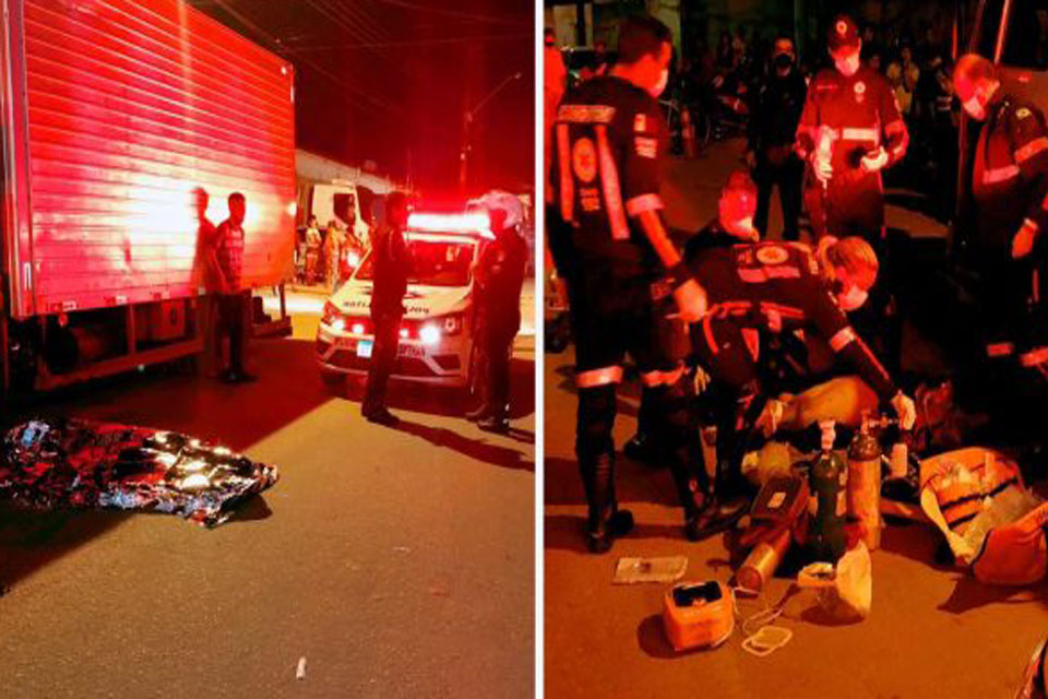 Ciclista morre após ser atropelado por motoboy na zona leste de Porto Velho