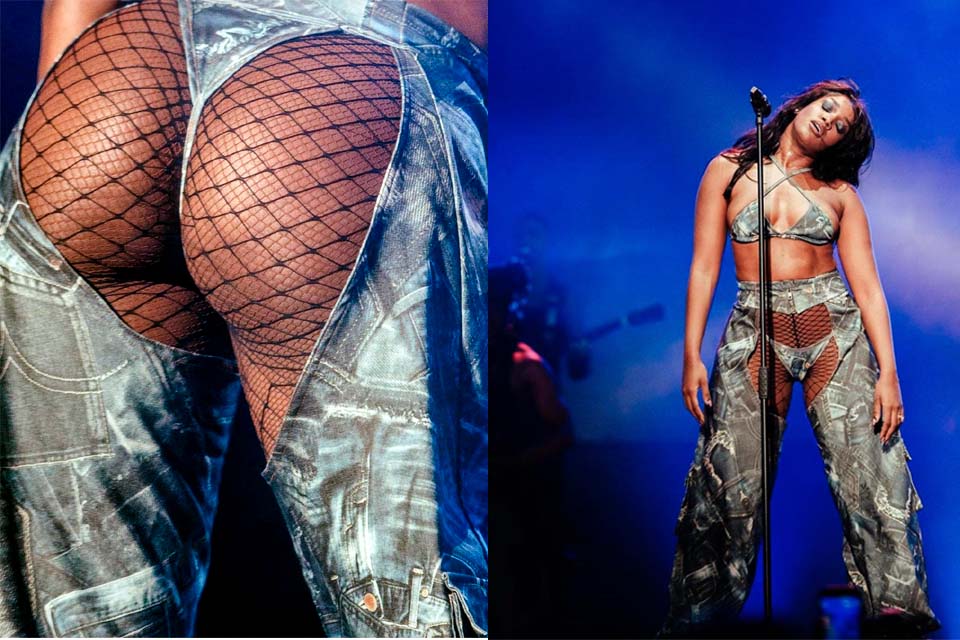 IZA causa na web e leva fãs a loucura com bumbum de fora