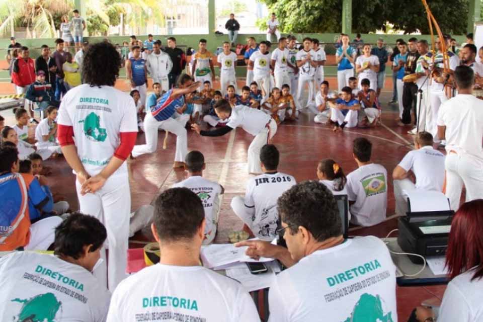 Capoeira ganha destaque nos Jogos Intermunicipais de Rondônia 2025