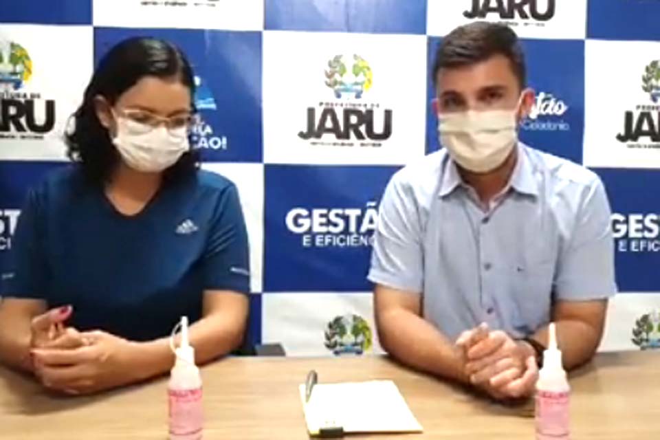 Município contabiliza cinco casos de Coronavírus; sendo que uma já está curado