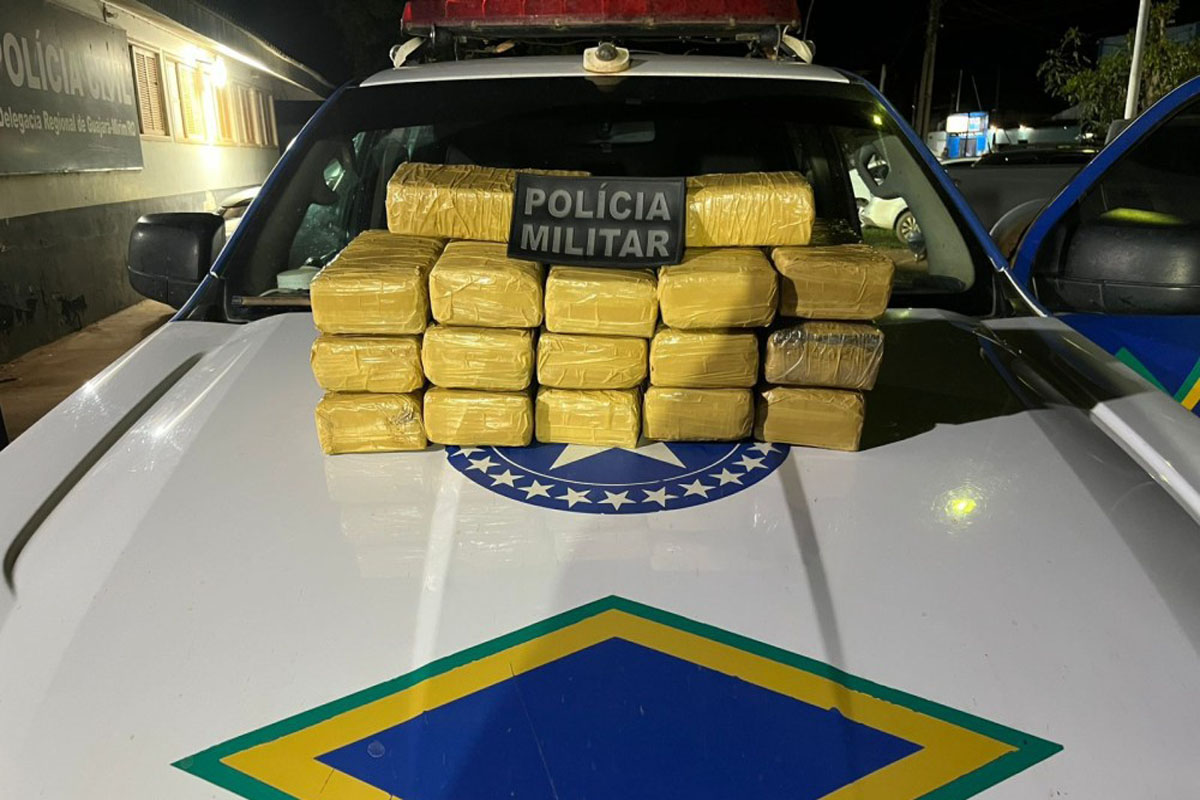 Adolescente é apreendido com 17 quilos de maconha em Guajará-Mirim