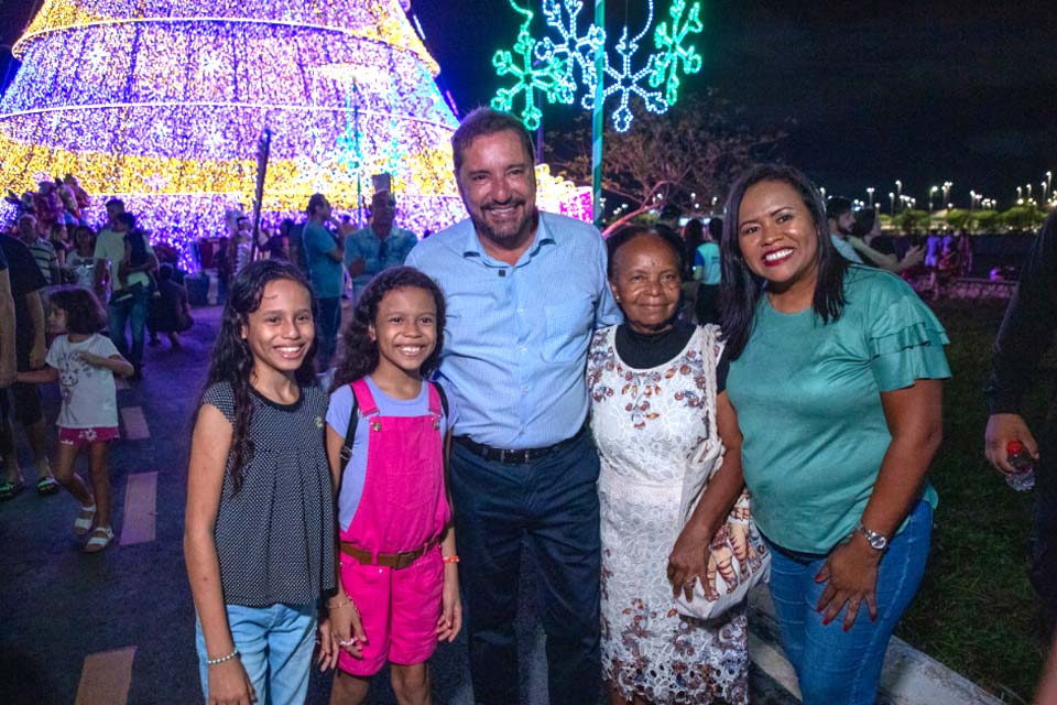 Natal Porto Luz: Prefeito Hildon Chaves convida a população para visitar o Parque da Cidade