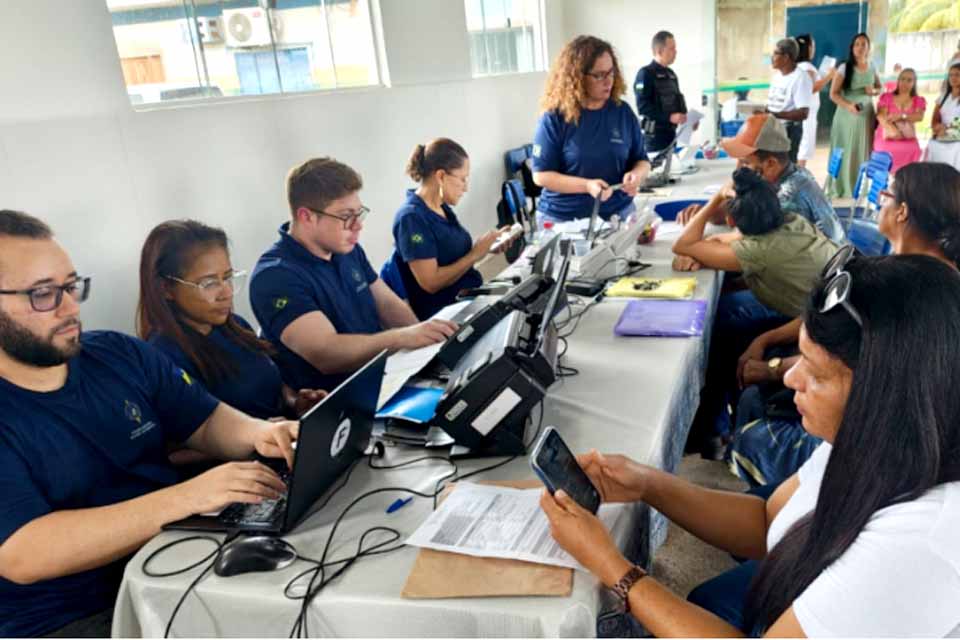 Justiça Rápida realiza triagens em Candeias, Guajará, Nova Mamoré e em distritos da capital