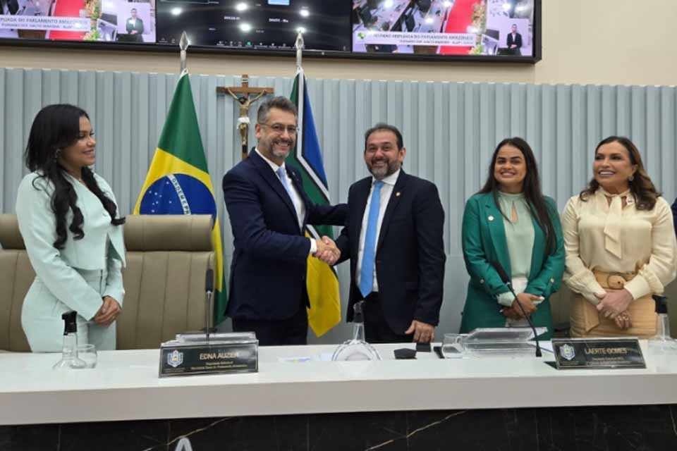 Laerte Gomes preside 3ª Reunião Ampliada do Parlamento Amazônico e defende políticas que aliem produção e preservação