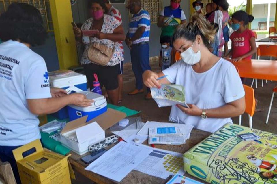 Equipes de Saúde da Prefeitura de Pimenta Bueno percorrem áreas rurais para atender à população